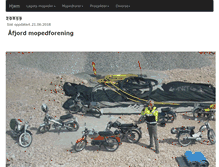 Tablet Screenshot of mopedforeninga.no